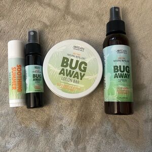 Essentials Bug Away Natural Repellent Spray & Lotion Bar - Green